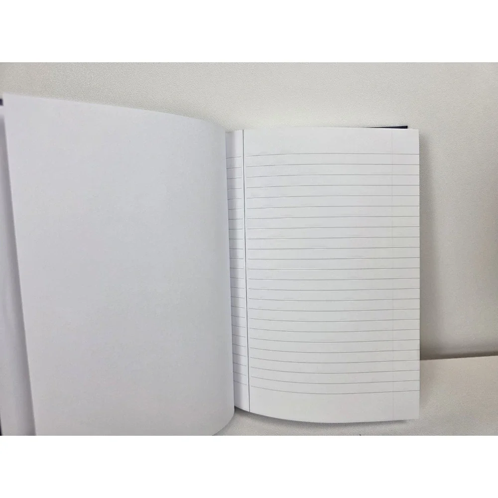 Castelli Notebook Equitable Blue Lined Papers Soft Faux Leather Made In Italy